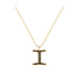 I - Letter Name Necklace Initial Necklace